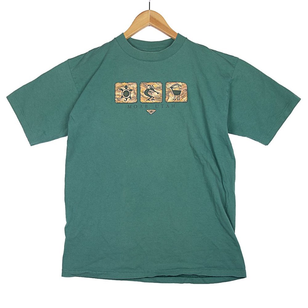 SOLS! Vintage Single Stitch Moab Utah USA Tourist